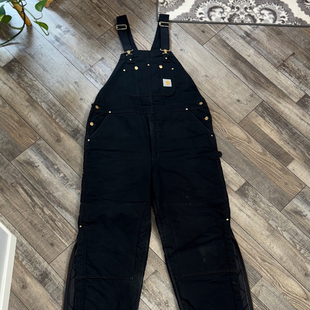 Carhartt Black Workwear Overalls